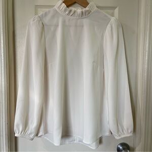 J. Crew Classic Cream Blouse